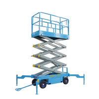 Plateforme élévatrice mobile à ciseaux, électrique et hydraulique