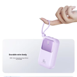 Banque d'alimentation d'usine 20000mAh avec charge rapide et rapide Banque de <span class=keywords><strong>batterie</strong></span> <span class=keywords><strong>externe</strong></span> en bois USB de type C pour téléphone portable - Product Image 3