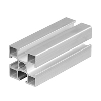 Sistema de marco de extrusión 4040 T Slot 40x40mm, perfiles de aluminio 6063, aluminio Industrial, es un catálogo de aleación