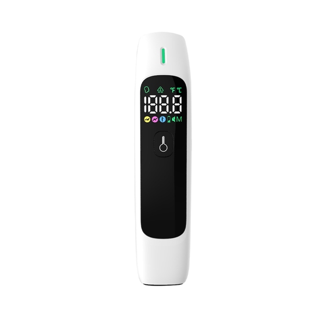 Smart Bluetooth Forehead Thermometer for Kids Electric Power with Mobile App Sync for Fever Tracking