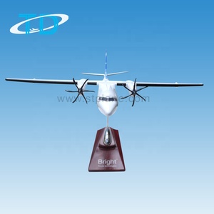 Modelo Coleccionable de Avión Tongde <span class=keywords><strong>Fokker</strong></span> <span class=keywords><strong>50</strong></span>, Escala 1:100, 24 cm, Resina, Acabado Brillante, Diseño Personalizable - Product Image 5
