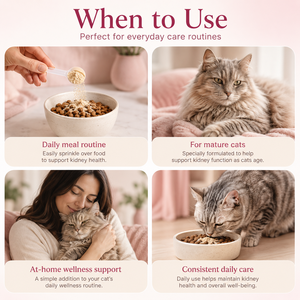 Poudre de soutien rénal avancé pour chats – Service OEM complet, formule personnalisée, soin des voies urinaires, probiotiques et prébiotiques pour chats - Product Image 4
