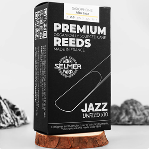Francês <span class=keywords><strong>Selmer</strong></span> Jazz Original para Saxofone Alto Reed Eb Tone Clássico Popular New Reeds - Product Image 1