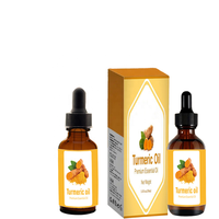 Label privé 100% pur naturel bio corps visage soin des cheveux huile essentielle de curcuma Anti-âge rafraîchissant huile de visage au curcuma
