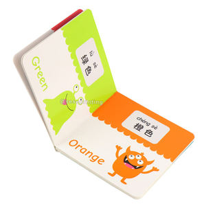 Impresión de Libros de Cartón para Niños Personalizados, Libros Educativos para Niños Pequeños, Aprendizaje de Colores, Cartón Grueso con Esquinas Redondeadas, Fabricante de Libros Infantiles - Product Image 2