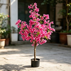 High Quality Real Touch Artificial Silk Bougainvillea Trees Durable Indoor Desktop <b>Plants</b> - Product Image 4