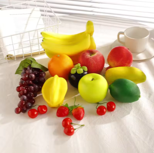 Trái cây nhân tạo năm <span class=keywords><strong>2025</strong></span>: Cam, chuối, chanh, táo, đồ trang trí nhà bếp, chụp ảnh, đạo cụ tiệc cưới - Product Image 2