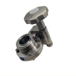 <span class=keywords><strong>HEDE</strong></span> Direct Sells SS304 SS316L Válvula de mariposa de ajuste fino de rosca de soldadura sanitaria - Product Image 4