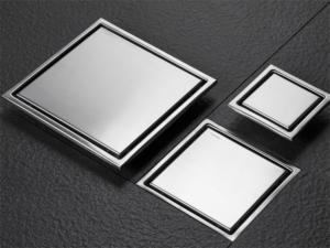 XY9082S-H SUS304 gạch chèn vòi hoa sen xả thép không gỉ chống chảy ngược chống mùi vuông thoát nước sàn cho phòng tắm - Product Image 2