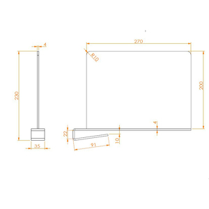 <span class=keywords><strong>Séparateur</strong></span> d'étagère de placard, <span class=keywords><strong>séparateur</strong></span> de vêtements, <span class=keywords><strong>séparateur</strong></span> de portefeuille, lot de 6 pièces, <span class=keywords><strong>séparateur</strong></span> d'étagère en plastique transparent en acrylique pour placard - Product Image 5