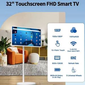 32 Inch High-definition Smart Flat Screen <b>TV</b> for Home and Hotel Use 4K Entertainment White Cabinet LED Backlight <b>Portable</b> <b>TV</b> LED - Product Image 3