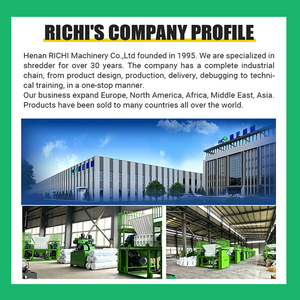 Richi lốp gỗ Shredder cho xe tải otr toàn bộ lốp cao su tái chế Shredder máy - Product Image 4