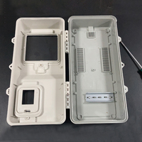 Boîtier transparent en plastique pour compteur d'énergie électrique, niveau de protection IP54, en matériau PC, pour compteurs électriques et boîtier de commande