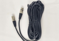 Noyau de cuivre XLR mâle à femelle câble amplificateur mélangeur câble 48V condensateur Microphone câble