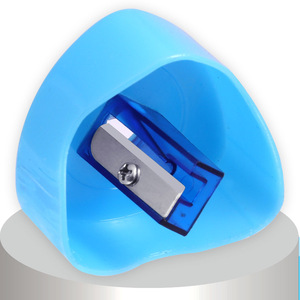 Fournitures scolaires Foska <span class=keywords><strong>Taille</strong></span>-<span class=keywords><strong>crayon</strong></span> à main colorée en plastique à trou unique <span class=keywords><strong>Taille</strong></span> compacte avec conteneur de copeaux - Product Image 3