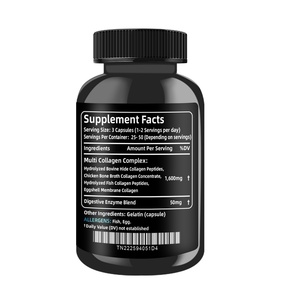 Complejo de Colágeno Múltiple - 150 Cápsulas para Piel, Cabello, Articulaciones y Digestión - 3,300 mg por Porción - Product Image 3