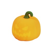 Veilleuse en silicone en forme de citrouille de dessin animé, contrôle par clignotement, alimentée par piles, lampe colorée protectrice des yeux pour la décoration de chambre à coucher d'Halloween