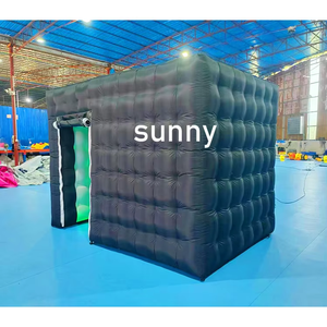 Cabina de Fotos Inflable LED para Fiestas y Eventos, Cabina de Fotos Inflable de 360 Grados con Cámara, Carpa para Discotecas - Product Image 4