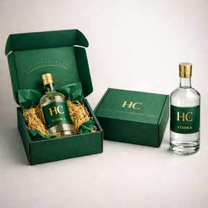 Boîte d'expédition pour boissons à la vodka, boîte de courrier en carton ondulé BC, boîte de courrier découpée, logo personnalisé, fabricant - Product Image 2