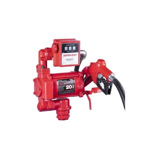 ディーゼル灯油ディスペンサーAC 110/220V防爆電気ガソリン移送ポンプ75LPM手動ノズル機械式流量計 - Product Image 2