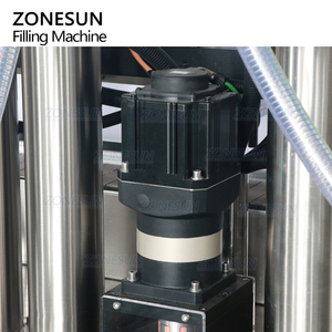 ZONESUN ZS-SV6HS automatique 6 tête bouteille en plastique Servo Piston pompe remplissage Lotion détergent à lessive savon liquide Machine de remplissage - Product Image 5