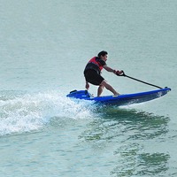 Bateau à moteur électrique 3000 w fabriqué en chine, planche de surf 130cc, pour loisirs, bateau à moteur aluminium, surf sports extrêmes