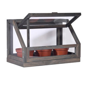 <span class=keywords><strong>Serre</strong></span> à fleurs <span class=keywords><strong>en</strong></span> <span class=keywords><strong>bois</strong></span> moderne, <span class=keywords><strong>mini</strong></span>, écologique, facile à assembler, pour la plantation <span class=keywords><strong>en</strong></span> intérieur <span class=keywords><strong>et</strong></span> <span class=keywords><strong>en</strong></span> extérieur, pour les amateurs de jardinage moderne - Product Image 2