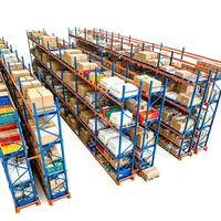 Étagères de stockage industrielles en acier robustes sur mesure pour entrepôt, directement de l'usine, pour centre logistique