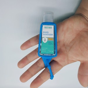 다채로운 실리콘 홀더와 병 다양한 색상의 30ML 참신 손 소독제 젤 스톡 - Product Image 4