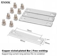 Barre omnibus flexible en cuivre laminé OEM d'usine, isolée, connecteur de barre omnibus de batterie pour système d'alimentation hors réseau de véhicules électriques