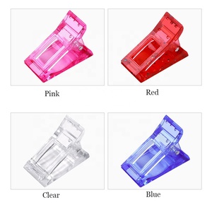 Clip acrílico para <span class=keywords><strong>uñas</strong></span>, <span class=keywords><strong>pinzas</strong></span> de Gel transparente para extensión de <span class=keywords><strong>uñas</strong></span>, UV, para manicura artística - Product Image 2