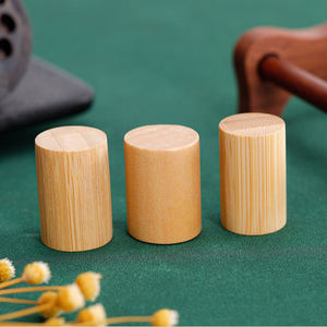 Tutup Botol Parfum Kayu Sederhana Grosir, Tutup Parfum Bambu Custom 15mm, Tutup Kayu untuk Botol Parfum - Product Image 6