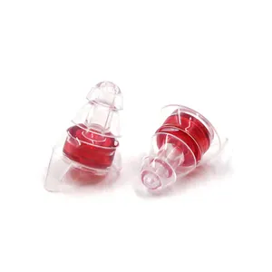 18db Silicone Music Concert Earplugs Reusable Noise Reduction Earplugs