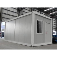 Casa Container 20FT, Casa Mobile Prefabbricata, Villa, Edificio per Uffici, Casa Container Flat Pack Altamente Conveniente