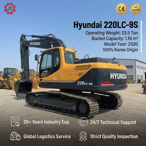 Excavadora Hyundai 220LC-9S Usada de Alta Calidad, 22T, Tipo Oruga, Disponible en Stock, Maquinaria de Construcción de Segunda Mano - Product Image 2