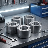 Roulement de moyeu de roue en acier chromé DAC43790041 38ABS 44300 SR3 A02 VKBA3246 avec anneau de capteur ABS, pièces détachées automobiles