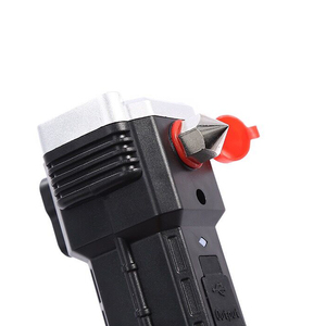 Đa chức năng USB sạc 3W LED <span class=keywords><strong>COB</strong></span> ABS đèn pin với nam châm mạnh mẽ khẩn cấp búa dây cắt - Product Image 4