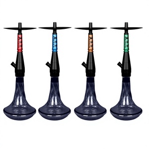 SHISHA YUOTO Juego de Cachimba de Acero Inoxidable de Lujo 24G-EVAN en Caja de Regalo - Product Image 1