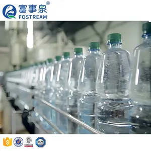 Fully Automatic CGF18-18-6 Mineral Water Bottle Washing Filling Sealing and Making Machine