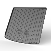 Vente directe usine – Tapis de coffre de voiture 3D en TPV à texture fibre de carbone, excellente durabilité, pour Omoda C9 2025 / Omoda 9 2025
