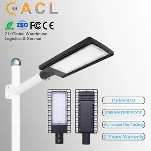 Nouveau Style Fabricant Vente Chaude De Haute Qualité Smd En Aluminium Route Lampe Ip66 Étanche Ac Électrique 150w 200w 250w LED Réverbère