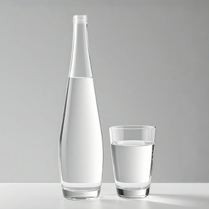 Bouteille en <span class=keywords><strong>verre</strong></span> vide Super Flint 330ml 500ml, design unique, durable, réutilisable, abordable, pour vin, boissons, eau, eau minérale - Product Image 4