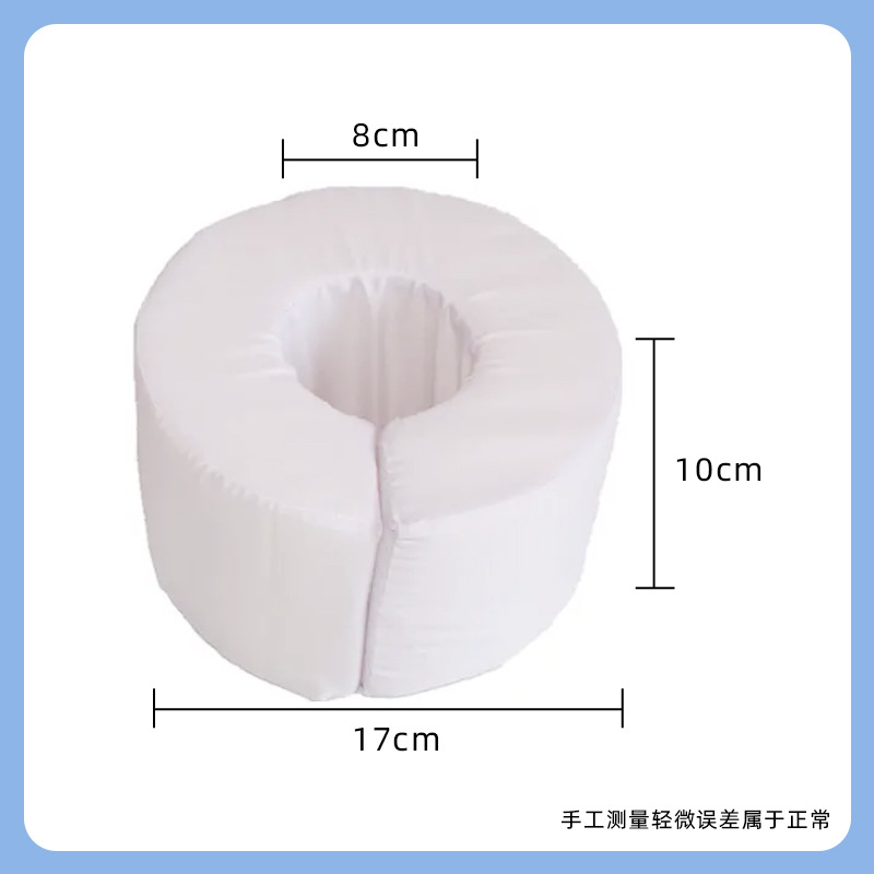 White arm and foot rings