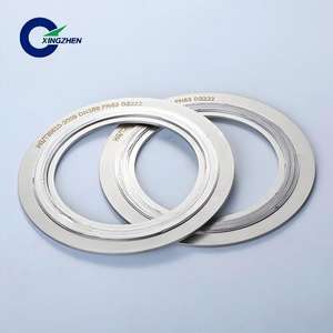 Spiralschweißflansch ASME B16.20 RF DN 2 Zoll Klasse 300/600 Graphit mit 316 Innenring - Product Image 1