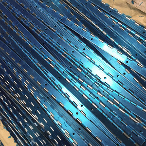 Charnières de piano Guangyou en acier inoxydable 316, 1 mètre de long, qualité marine, surface brossée pour navires et bateaux - Product Image 1
