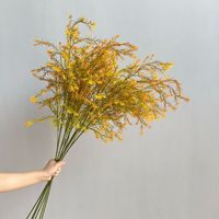 L-R202 Vente en gros de feuillage artificiel d'automne, de pin parfumé et de verdure de Melaleuca pour la récolte, la décoration de mariage et les arrangements floraux