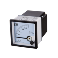 Compteur de puissance KW 3P3W, compteur analogique de tableau de bord, 0-1500 380V, certifié CE, classe de précision 1.5/2.5 pour l'électricité industrielle et commerciale