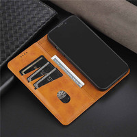 Casing dompet kulit magnetik mewah PU, casing ponsel kulit magnetik dengan tempat kartu untuk Iphone 14 13 12 11 Pro Max 7/8/Se2/Se3 7P/8P X/Xs Max