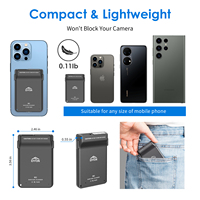 Escáner de Código de Barras USB Effon M2 Ultrafino de Grado Industrial 1D/2D con Clip Trasero para Android/iOS/PDA para Escaneo en Almacenes Logísticos