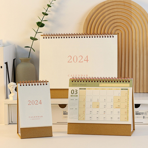 Proveedor de impresión Calendario personalizado barato Promocional Varios duraderos Usando Fabricación de fábrica Varios escritorio Flip 2025 - Product Image 1